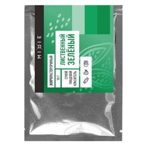 Краситель сухой жирорастворимый "Лиственный зеленый", 10 гр. MIXIE