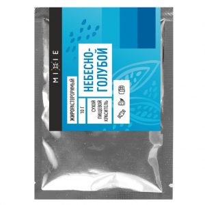 Краситель сухой жирорастворимый "Небесно-голубой", 10 гр. MIXIE