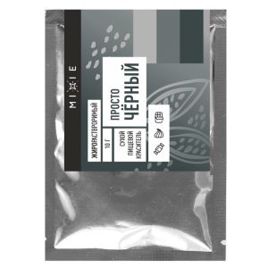 Краситель сухой жирорастворимый "Просто черный", 10 гр. MIXIE