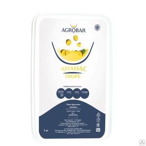 Пюре Agrobar Ананас, 250 гр.