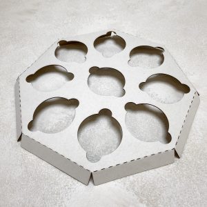 Ложемент на 9 капкейков (коробка круглая)