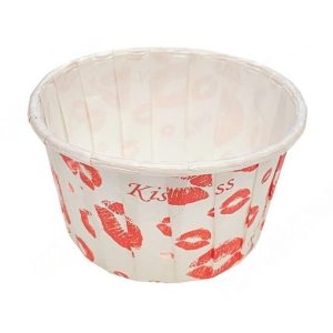 Капсула маффин, "Поцелуи" 50*40 мм.