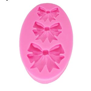 Молд силиконовый "Бантики" 3 шт.