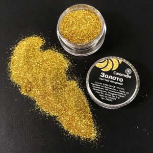 Глиттер съедобный, Золото, 5 г.