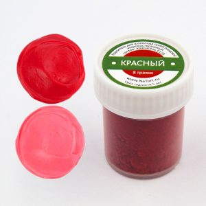 Краситель сухой жирорастворимый Красный, 8 г. Индия