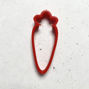 Вырубка пластиковая "Морковка", 10,2 см.