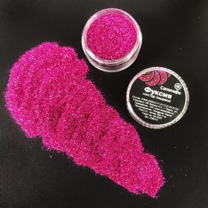 Глиттер съедобный, Фуксия, 5 г.