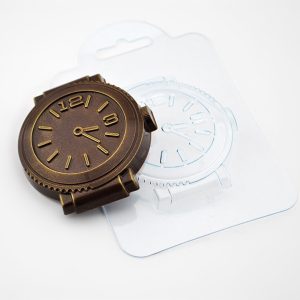 Форма пластиковая для шоколада "Часы"