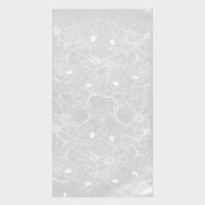 Пакет подарочный "Цветы", 20*40 см, 25 мкм.