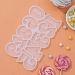 Форма силиконовая "Цифры", 10 ячеек, 16,5*10 см.