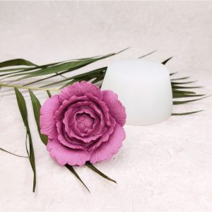 Силиконовый 3D молд "Пион древовидный"