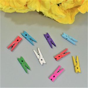 Набор прищепок цветных, 5 шт.