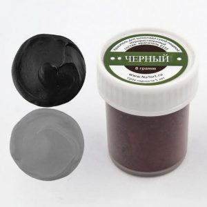 Краситель сухой жирорастворимый Черный, 8 г. Индия