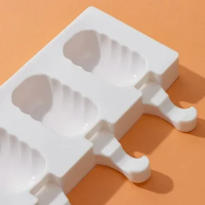 Форма силиконовая "Эскимо мини рельеф" 3 ячейки