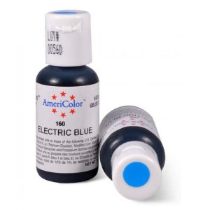 Краситель гелевый водорастворимый Americolor, Electric blue (голубой электрик)