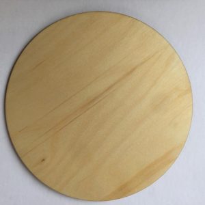 Подложка фанерная, d=10 см., 6 мм.