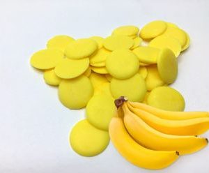 Глазурь кондитерская жёлтая со вкусом банана, 100 гр.