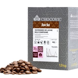 Глазурь Chocovic Lusia, молочная , диски, 100 г.