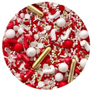 Посыпка MIXIE (Микси) "ХО-ХО-ХО", 25 гр.