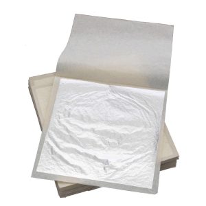 Пищевое серебро (1 лист 9,5*9,5 см.)