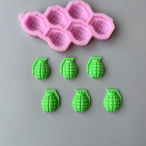 Молд силиконовый "Гранаты" 6 в 1