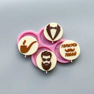 Молд силиконовый "Мужской набор"