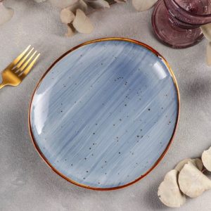 Тарелка десертная "Сапфир", 20,3*18,7*2,5 см.