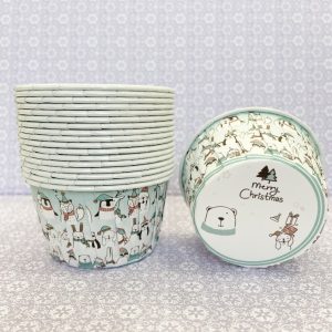 Капсула маффин 50*40 мм. "Белый медведь" 1 шт.