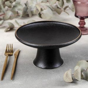 Подставка для торта "Золотая нить", 20,5*10,5 см.