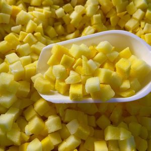 Манго замороженное, кубик мелкий, 500 гр.