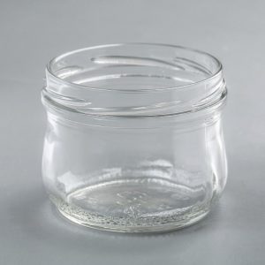 Банка с крышкой для десертов и варенья, 250 мл.