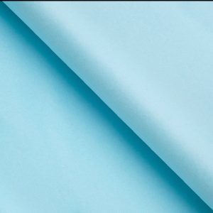 Бумага тишью двусторонняя, нежно-голубая, 50/66 см.