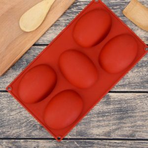 Форма силиконовая "Яйцо 5 ячеек"