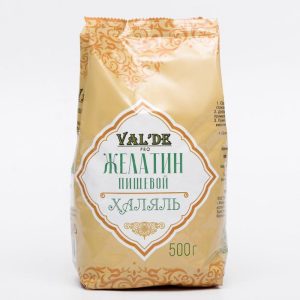 Желатин мелкий говяжий 180 блюм VAL'DE, халяль, 50 гр.