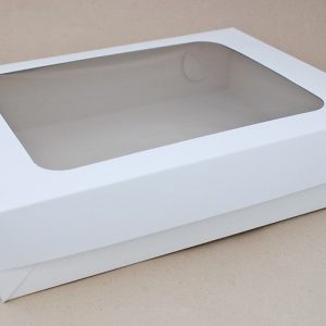 Коробка для 5 эклеров и пирожных, 24*14*5 см.