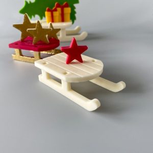 Молд силиконовый "Сани Санты"