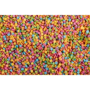 Посыпка конфетти пастельные мини, цвет микс, 50 г.