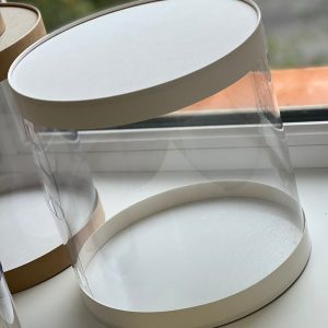 Коробка ТУБУС 16*16 см. (прозрачная)