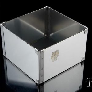 Квадратная раздвижная форма ВЕНТСАР  15-28 см., высота 9,5 см.