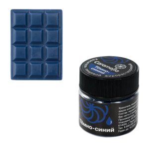 Краситель сухой жирорастворимый Темно-Синий, 5 гр. Caramella