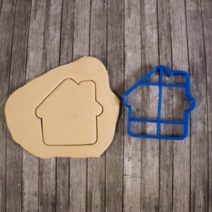 Вырубка пластиковая "Пряничный домик", 11 см.