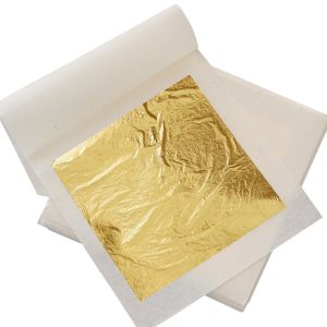 Пищевое золото (1 лист 9,5*9,5 см.)