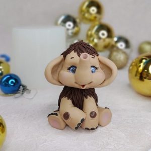 Силиконовый 3D молд "Мамонтенок"