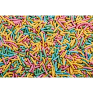 Посыпка вермишель микс №3 пастель, 50 гр.