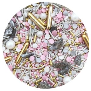 Посыпка MIXIE (Микси) "Мрамор и золото", 25 гр.