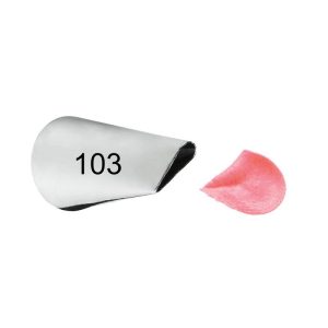 Насадка кондитерская № 103 (лепесток розы прямой)