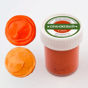 Краситель сухой жирорастворимый Оранжевый, 8 г. Индия