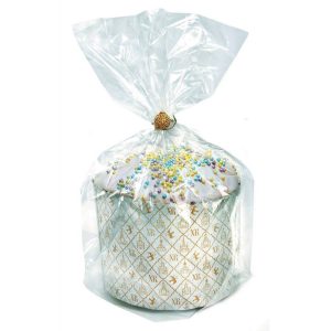 Пакет 110*280 мм. для кулича с донышком без рисунка