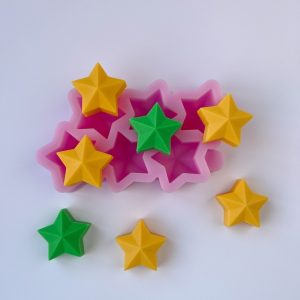 Молд силиконовый "Звезды" 6 в 1