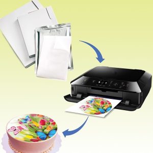 Печать на ПЛОТНОЙ вафельной бумаге, 1 лист